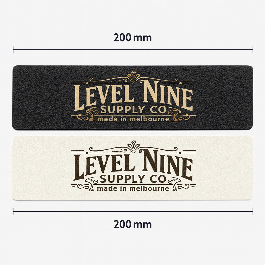 heatproof leather display mat